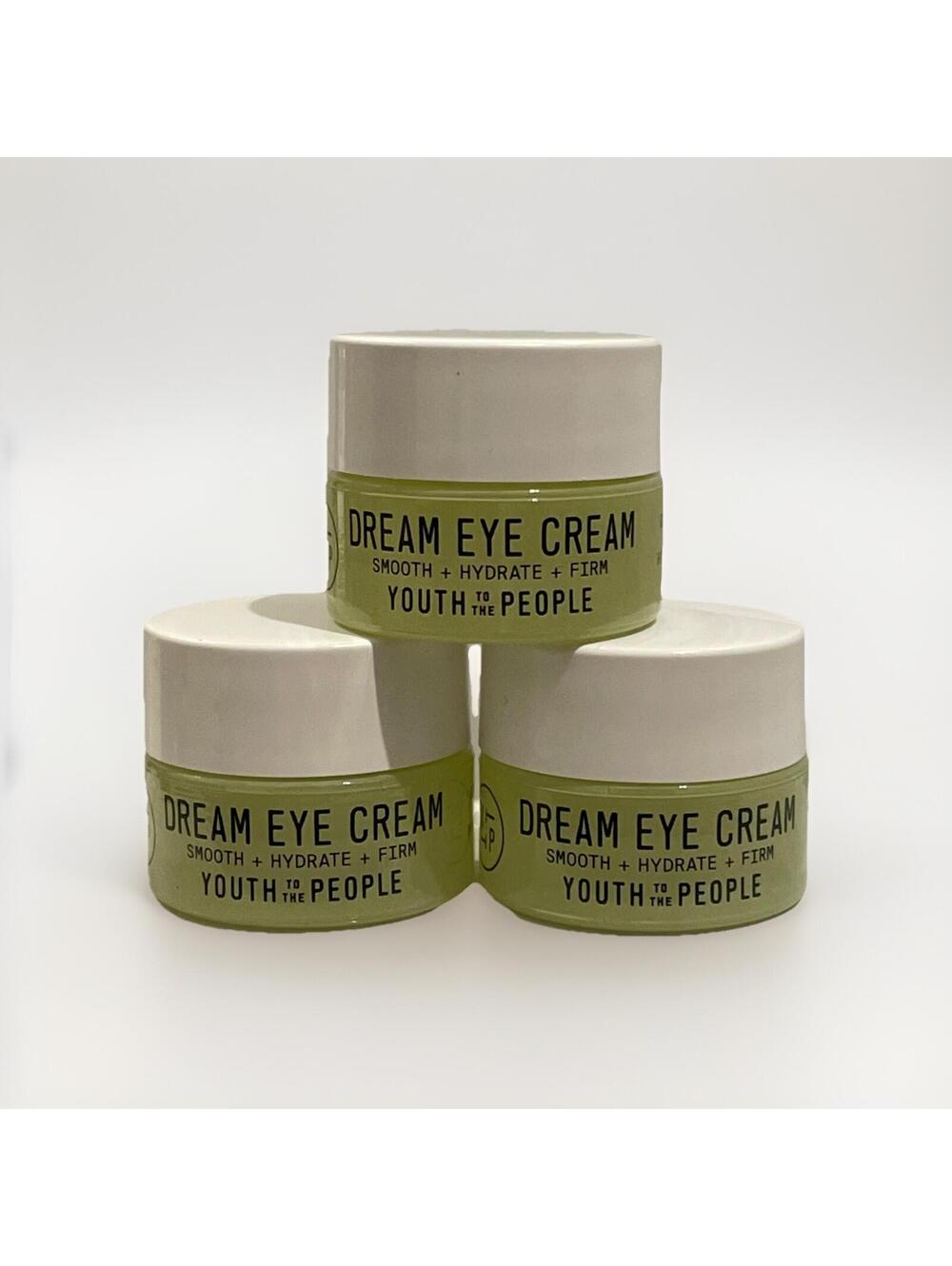 Youth To The People Dream Eye Cream 5 ml /.17 oz Brand New-Travel Size -Lot Of 3